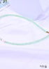 Boho Necklace, Seed Bead Choker, Crystal Pearl